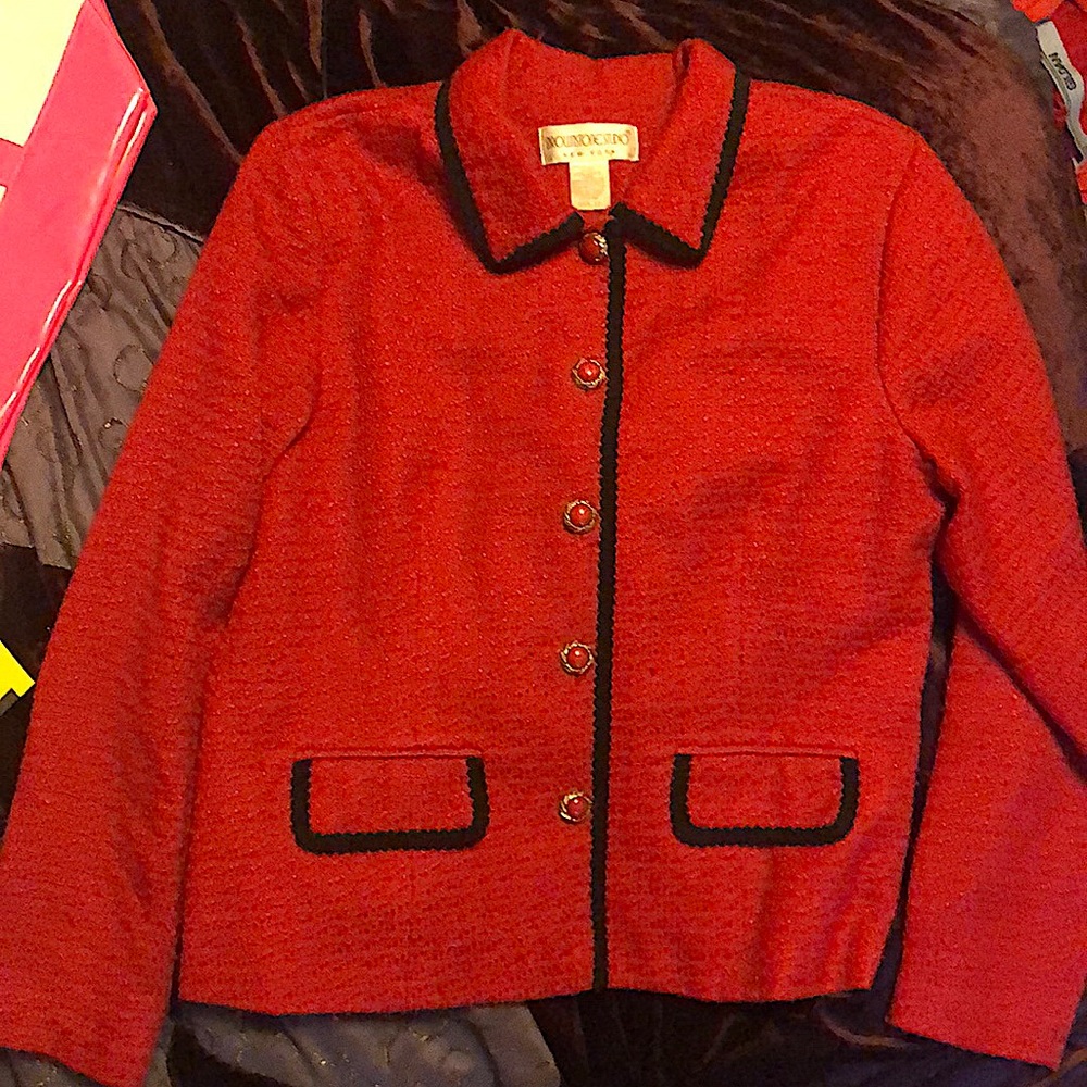 Red Brownstone Studio Blazer
